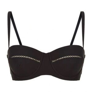 Tory BurchUnderwire Bikini Top Black